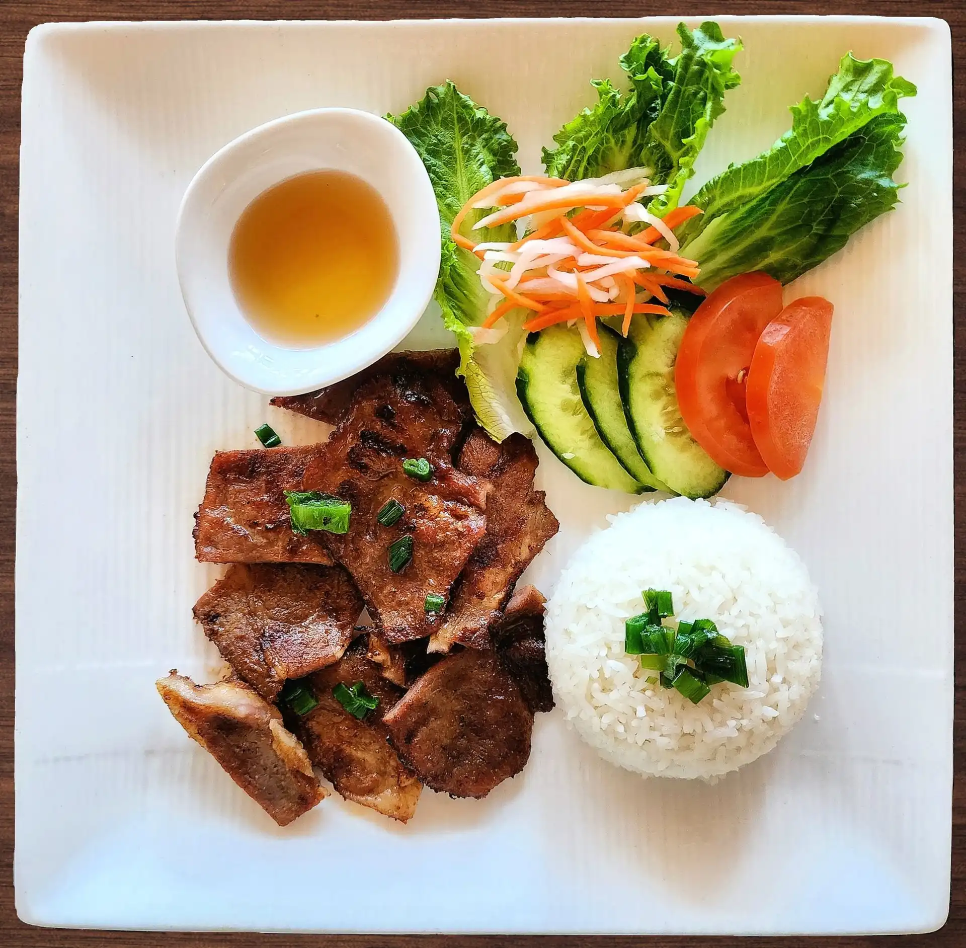 23. Grilled Pork Rice Plate