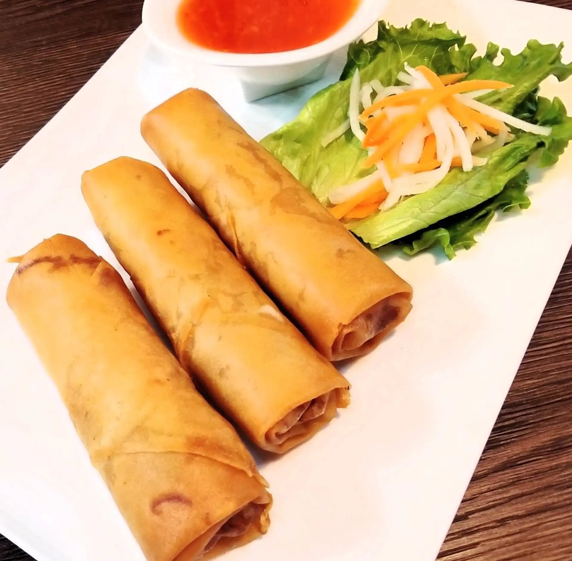 35. Veggie Egg Rolls